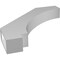 Ekena Millwork 4-in. W x 26-in. D x 26-in. H Imperial Architectural Grade PVC Knee Brace BRCP04X26X26IMP - alternate 5